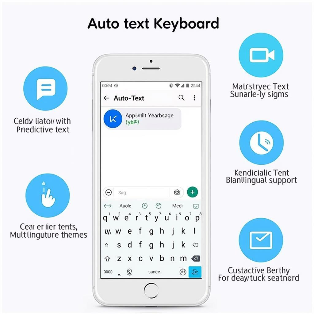 Auto Text Keyboard Features