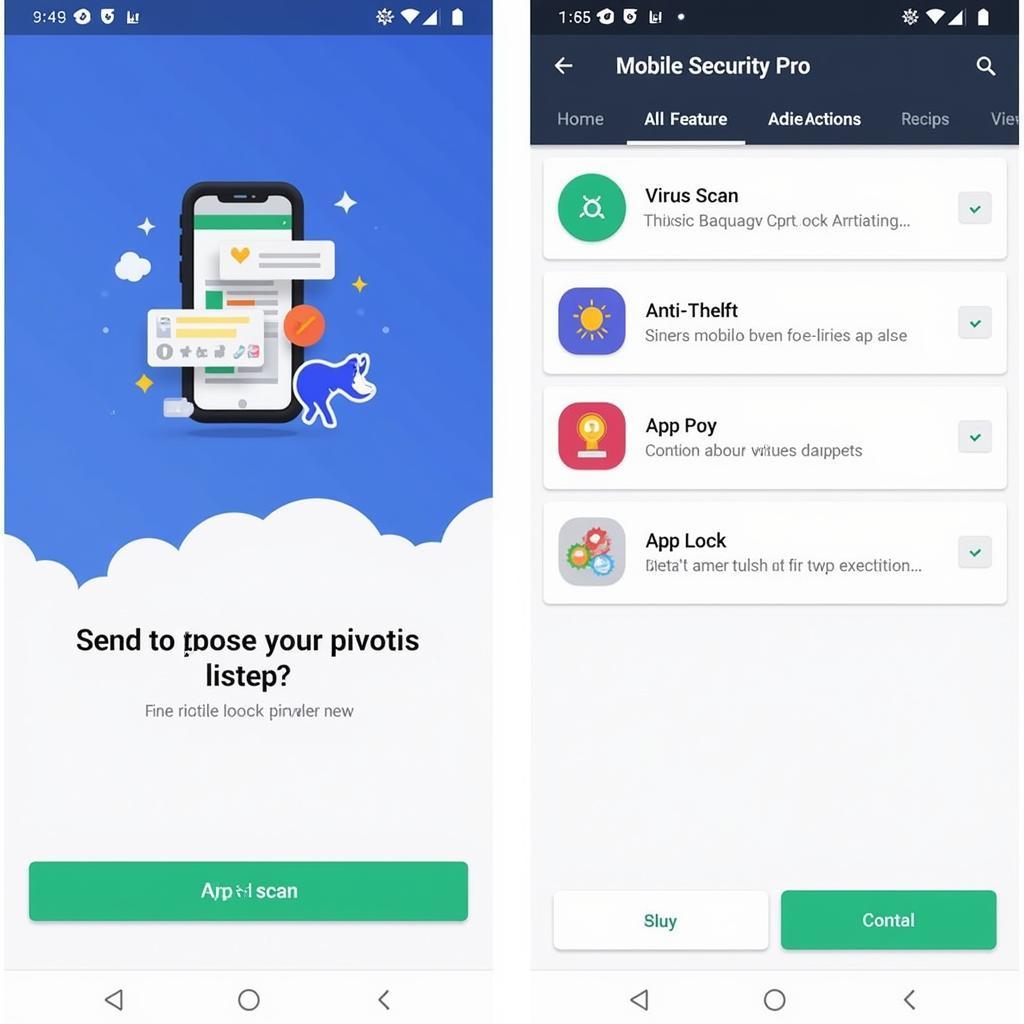 Avast Mobile Security Pro 2019 Interface