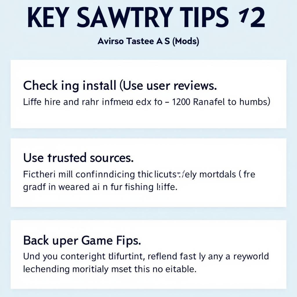 Avatar APK Mod Safety Tips