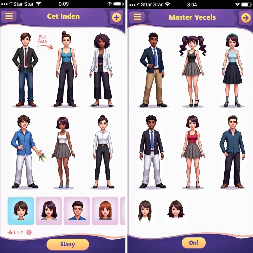 Avatar Star APK Character Customization Options