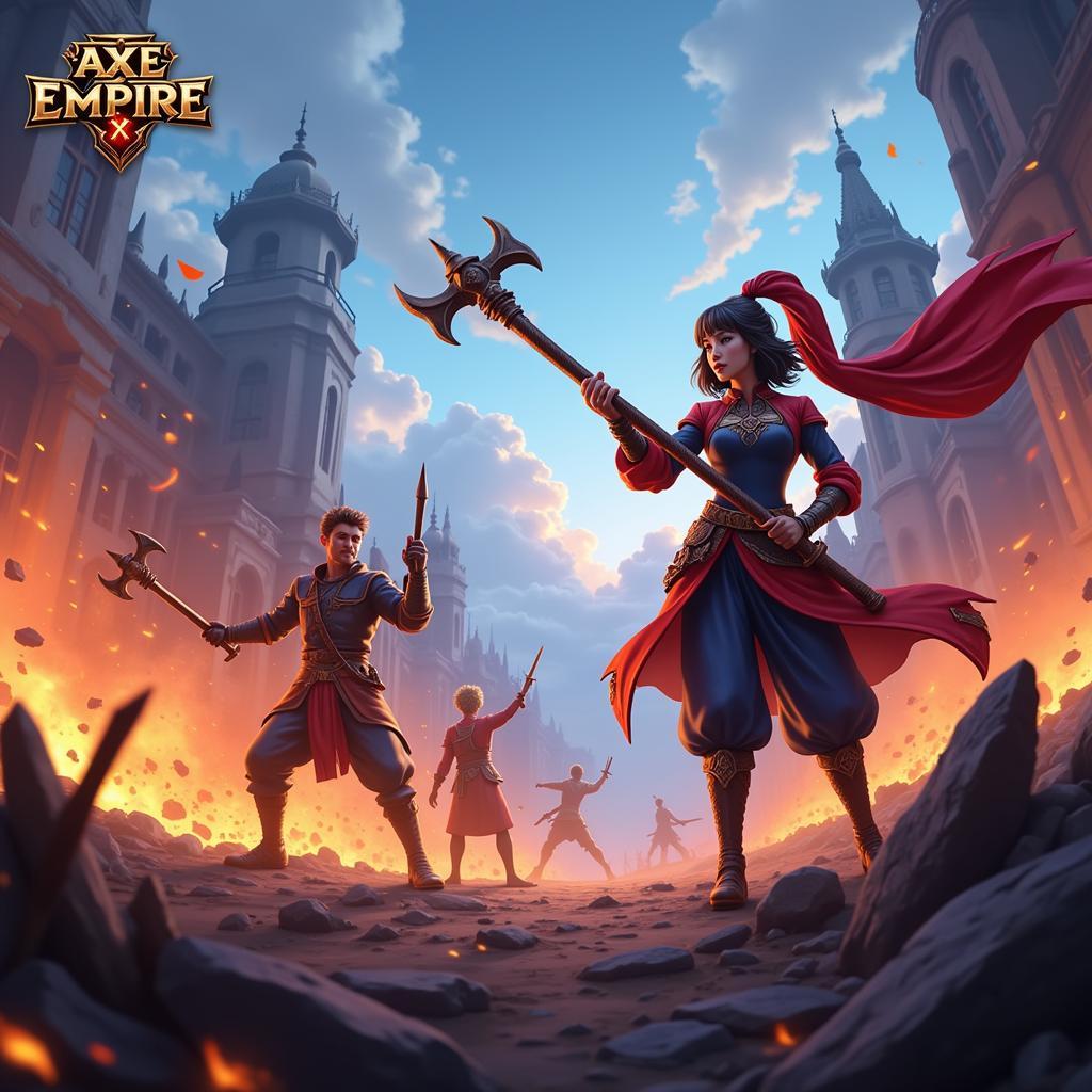 Axe Alliance x Empire Vietnam APK Gameplay Screenshot