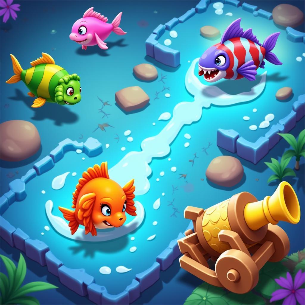 Ban Ca Chua APK Gameplay Screenshot