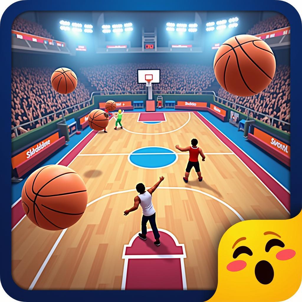 Basketball Battle APK Mod Gameplay Screenshot