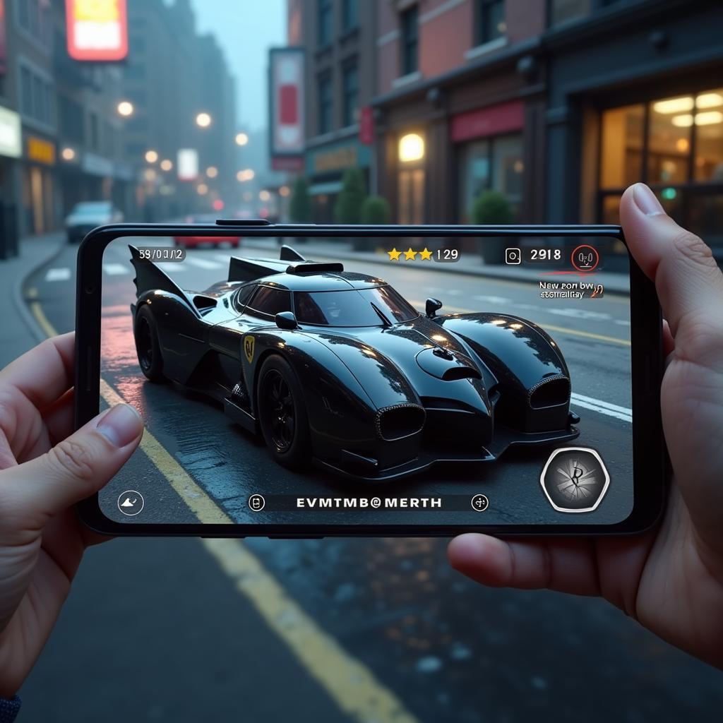 Batmobile in Batman Arkham Knight on Mobile