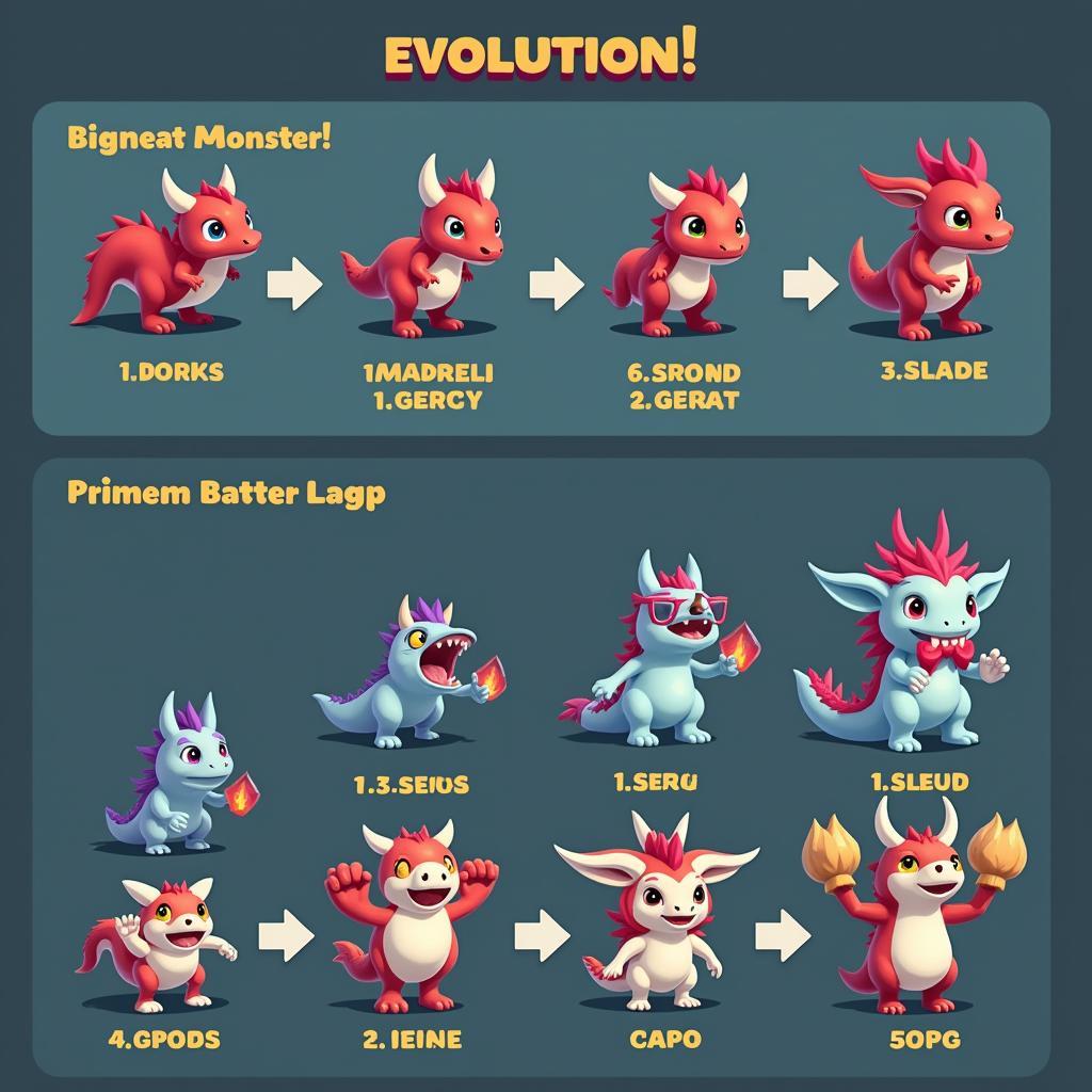 Battle Camp Monster Evolution