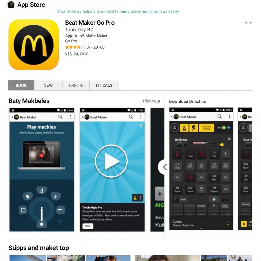 Beat Maker Go Pro App Store Page