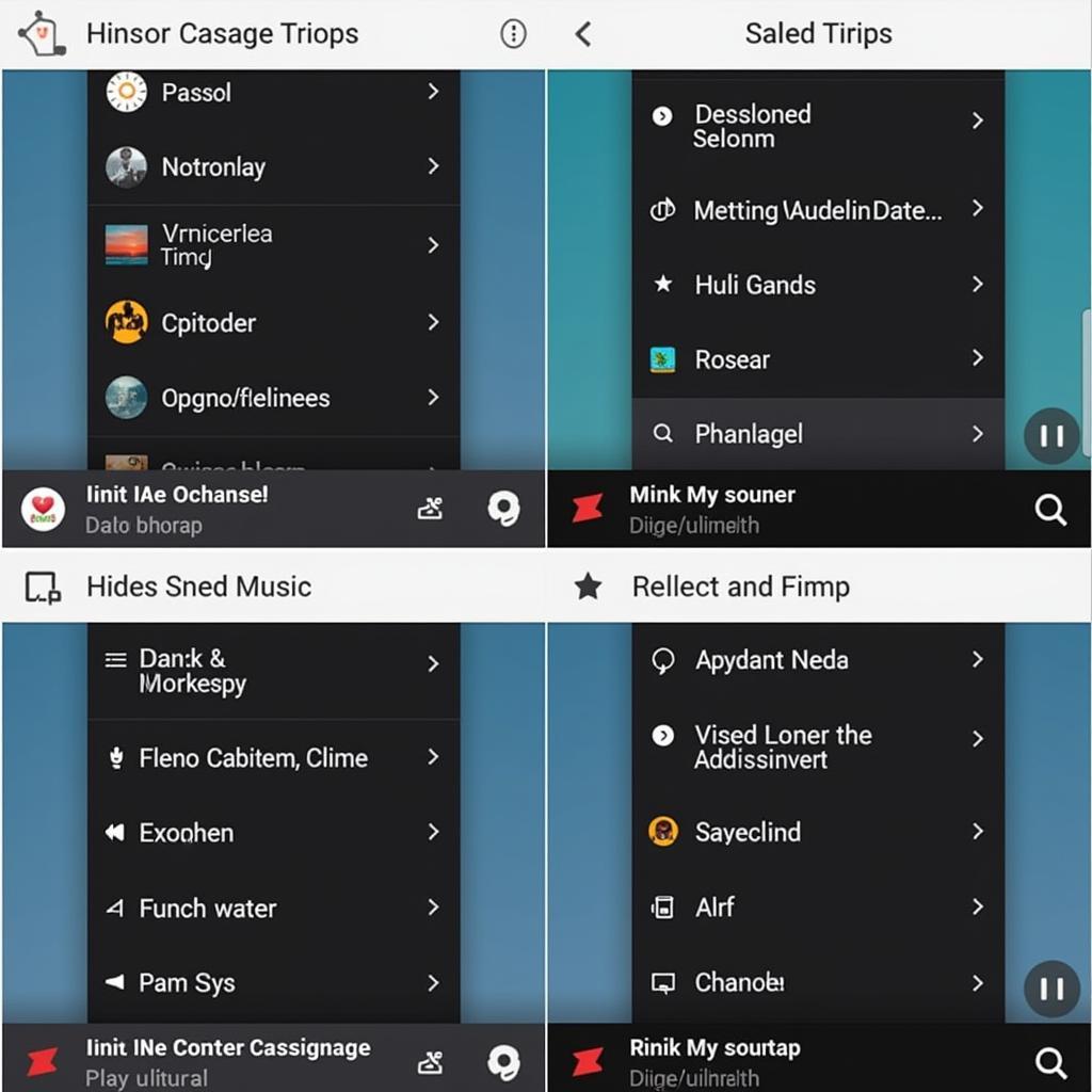 Beat MP3 2.0 APK Music Selection Screen