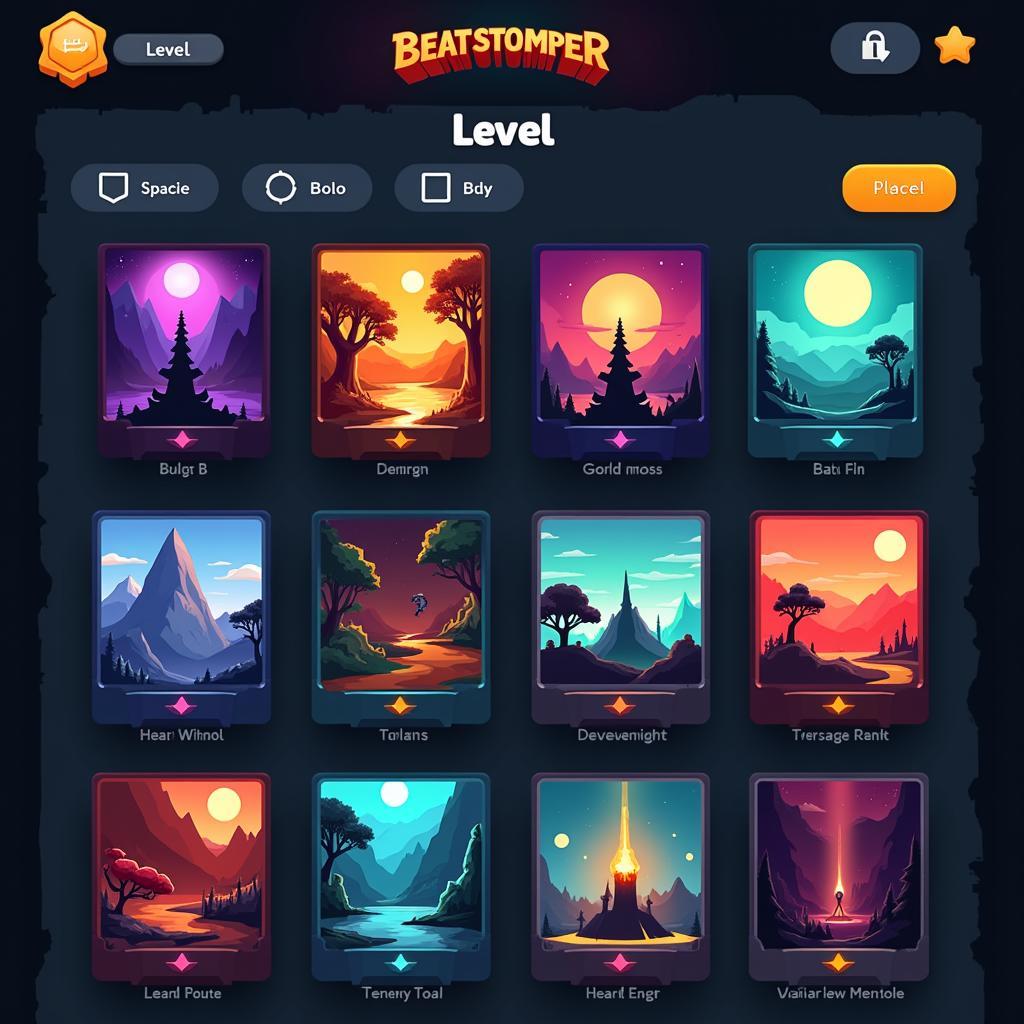 Beat Stomper Mod APK Levels