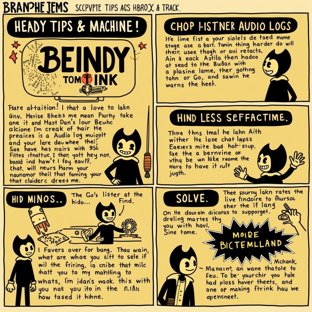 Tips and tricks for playing Bendy and the Ink Machine