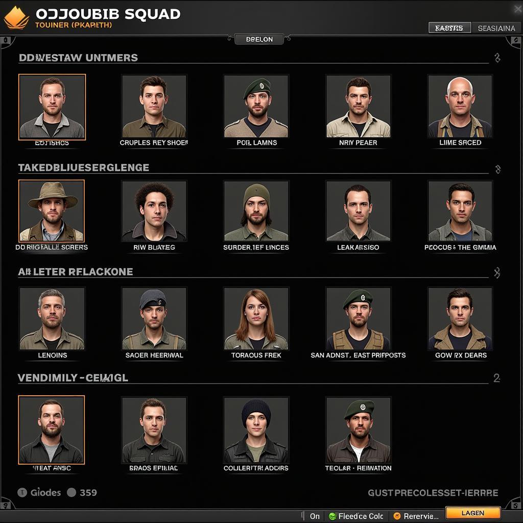 Brother in Arms 3 Squad Selection