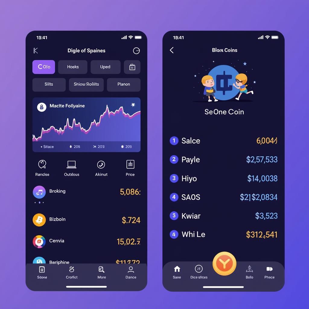 Bibox Coin APK Homepage Screenshot