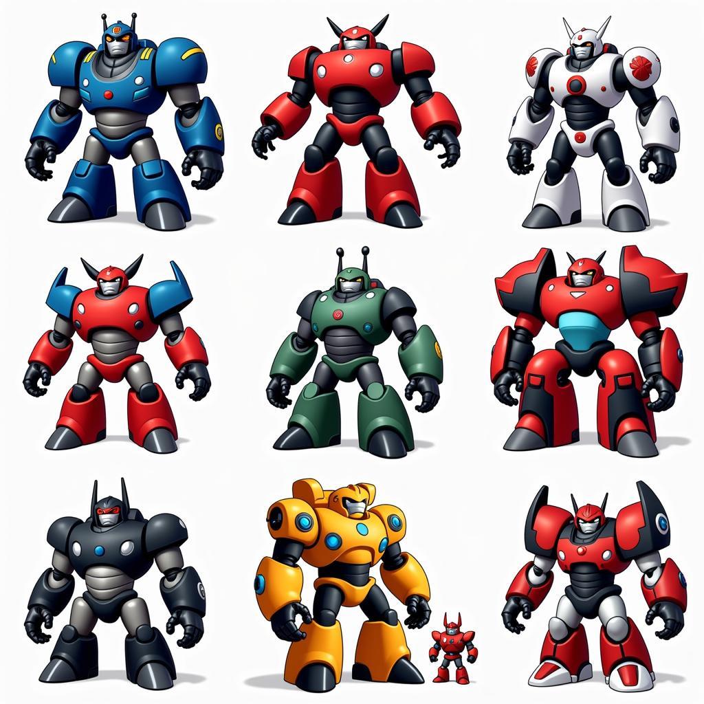 Big Hero 6 Bot Fight Mod APK Bot Roster