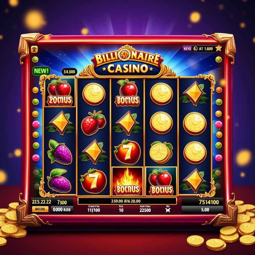 Billionaire Casino Slots Gameplay Screenshot