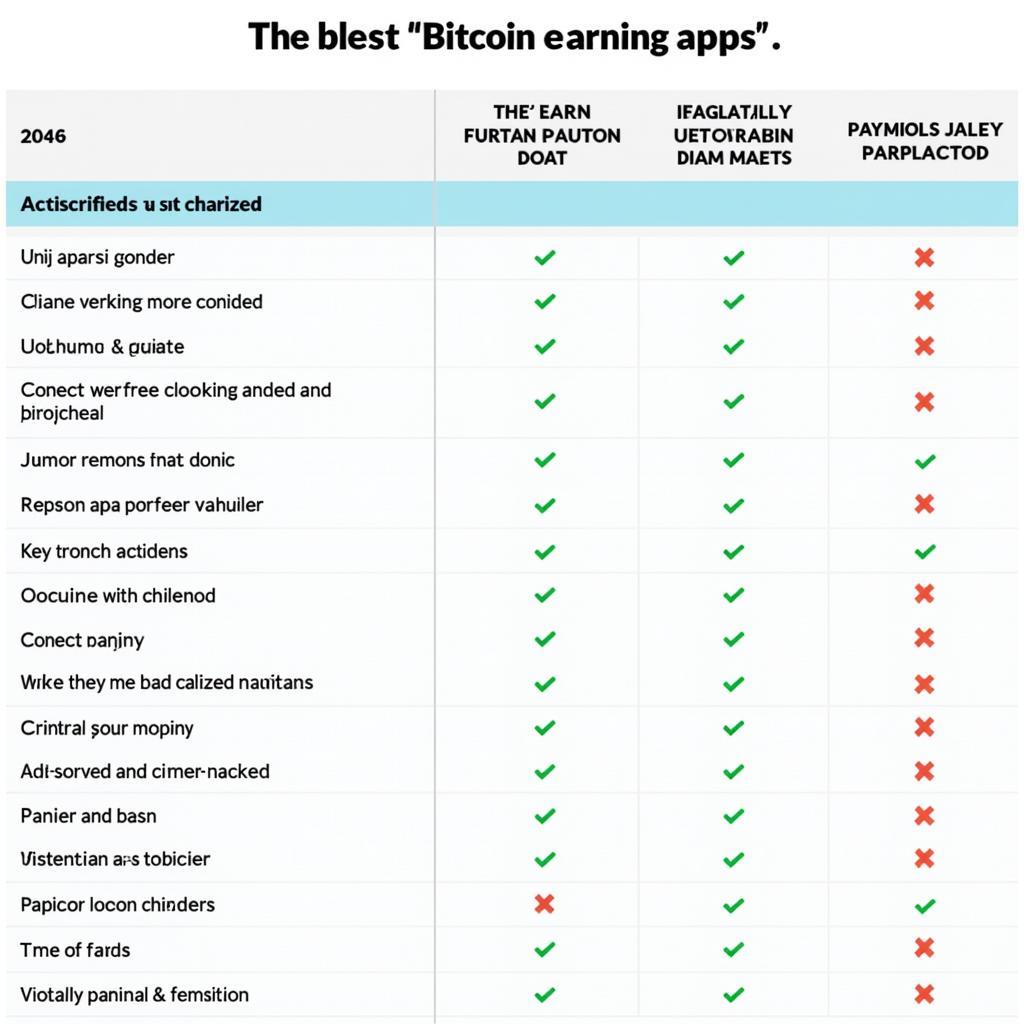 Bitcoin Earning Apps Comparison