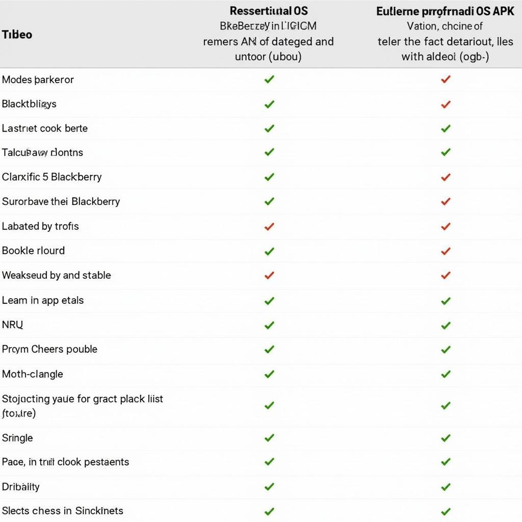 Blackberry Models and Compatible OS Versions