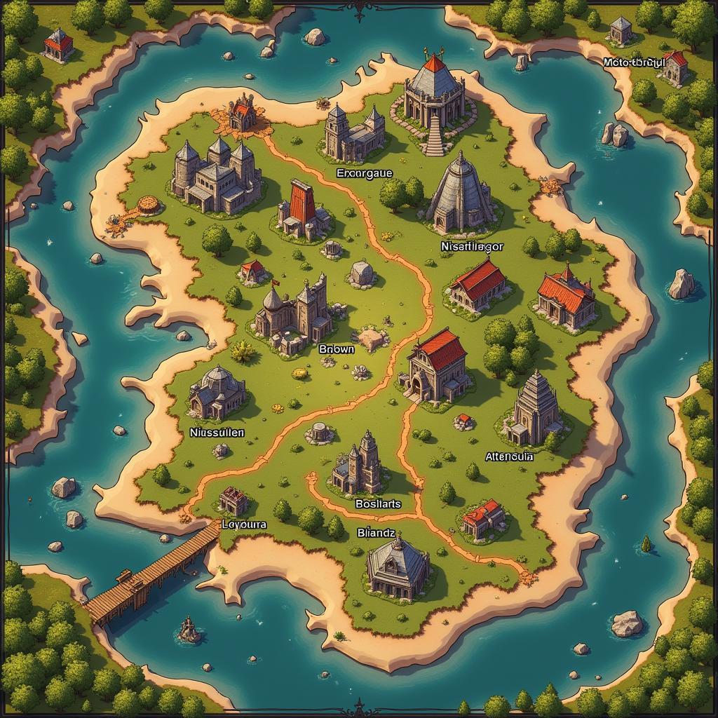 Bladebound APK World Map