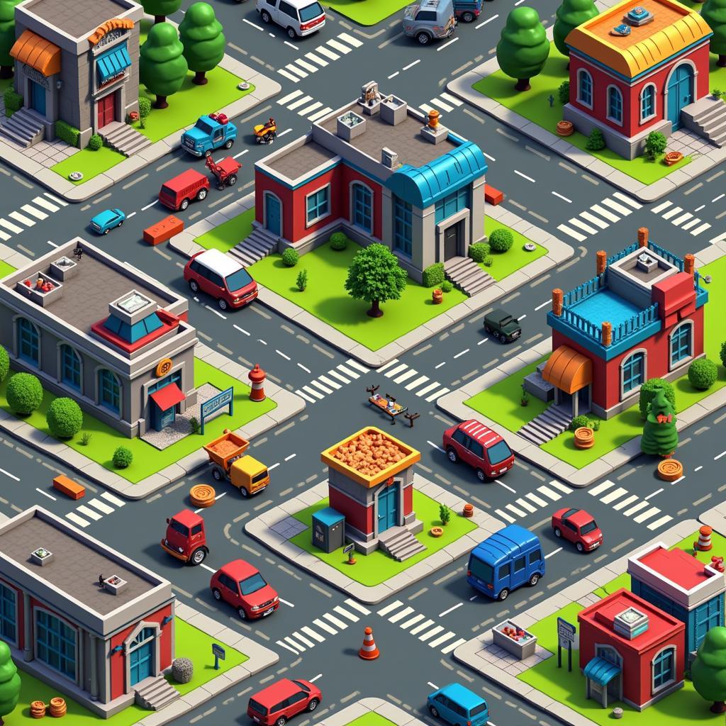 Block City Wars Hack APK 2019 Gameplay Screenshot