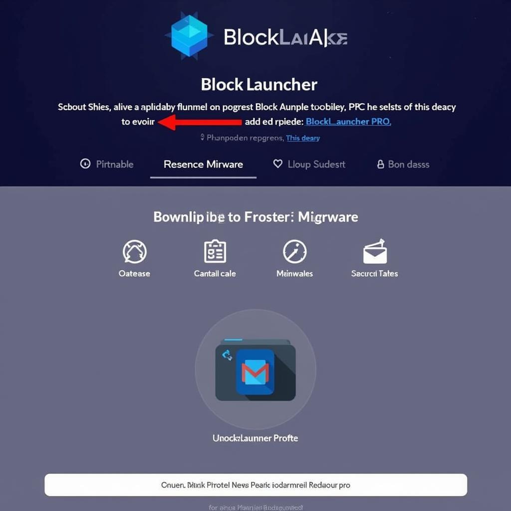 BlockLauncher Pro APK Download Page