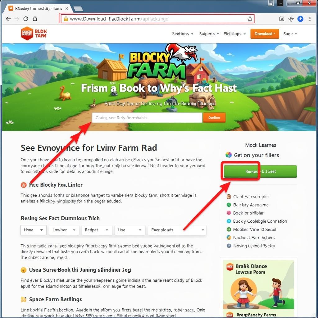 Blocky Farm Hack APK Download Screenshot