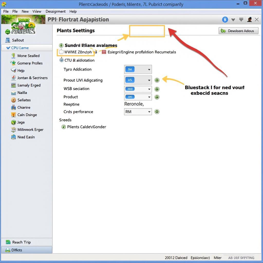 Bluestacks Settings Optimization for Plants vs. Zombies 2