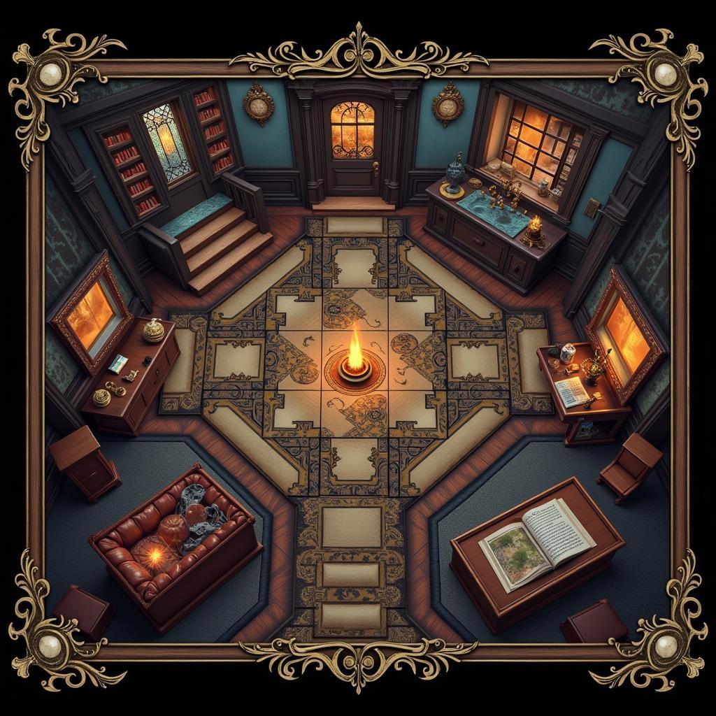 Bones Tales The Manor Puzzle Screenshot