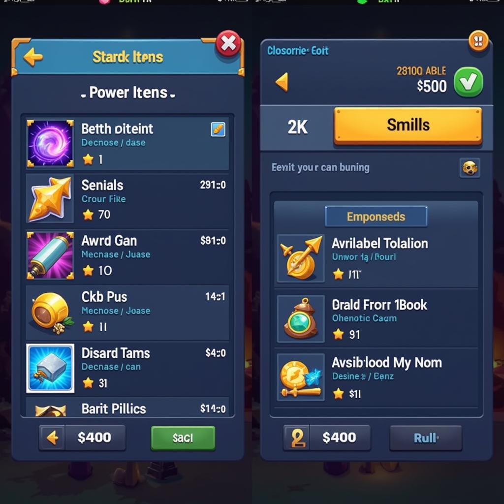 Boom M APK In-Game Shop