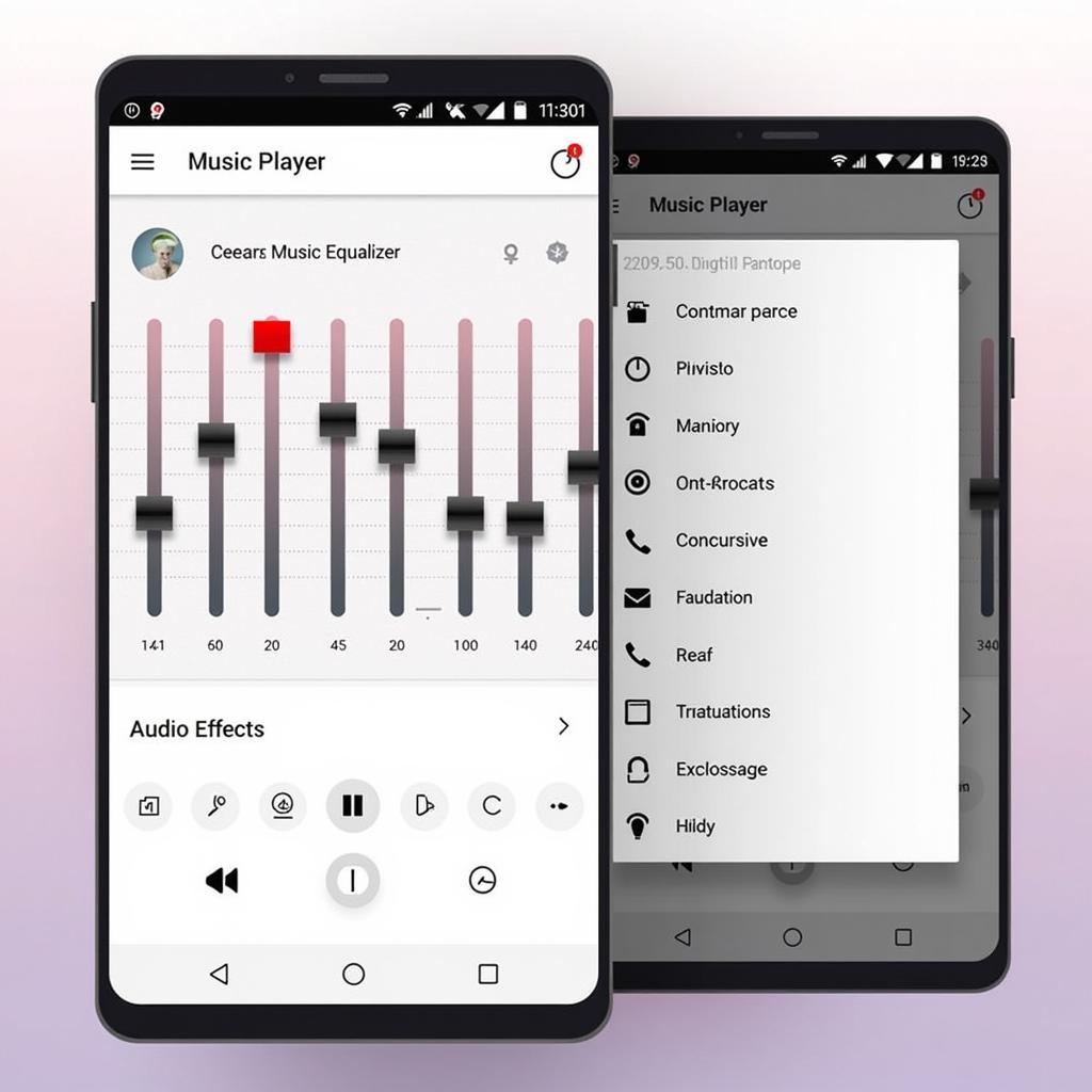 Boom Music Player Interface