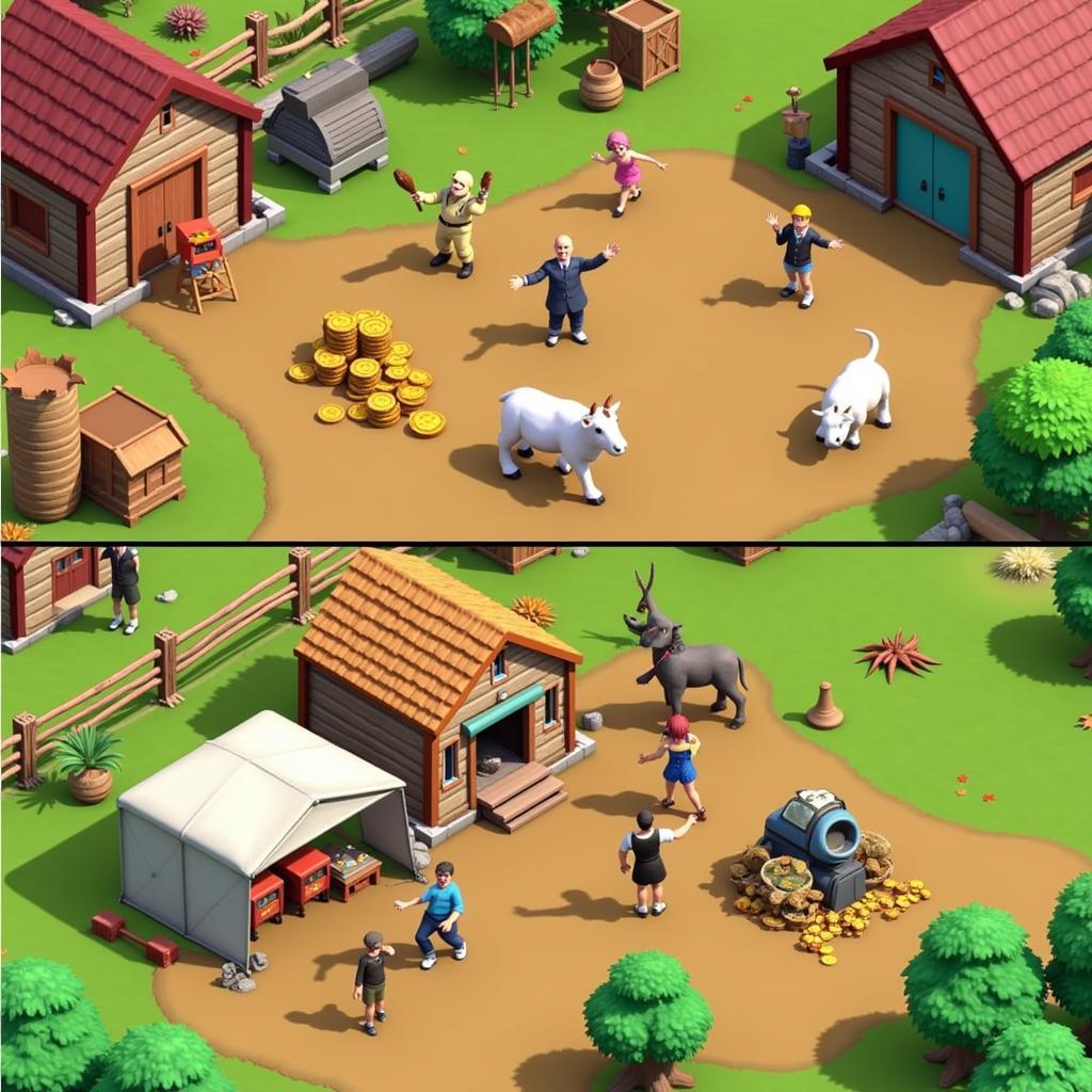 Booty Farm Hack Mod APK Gameplay Screenshot