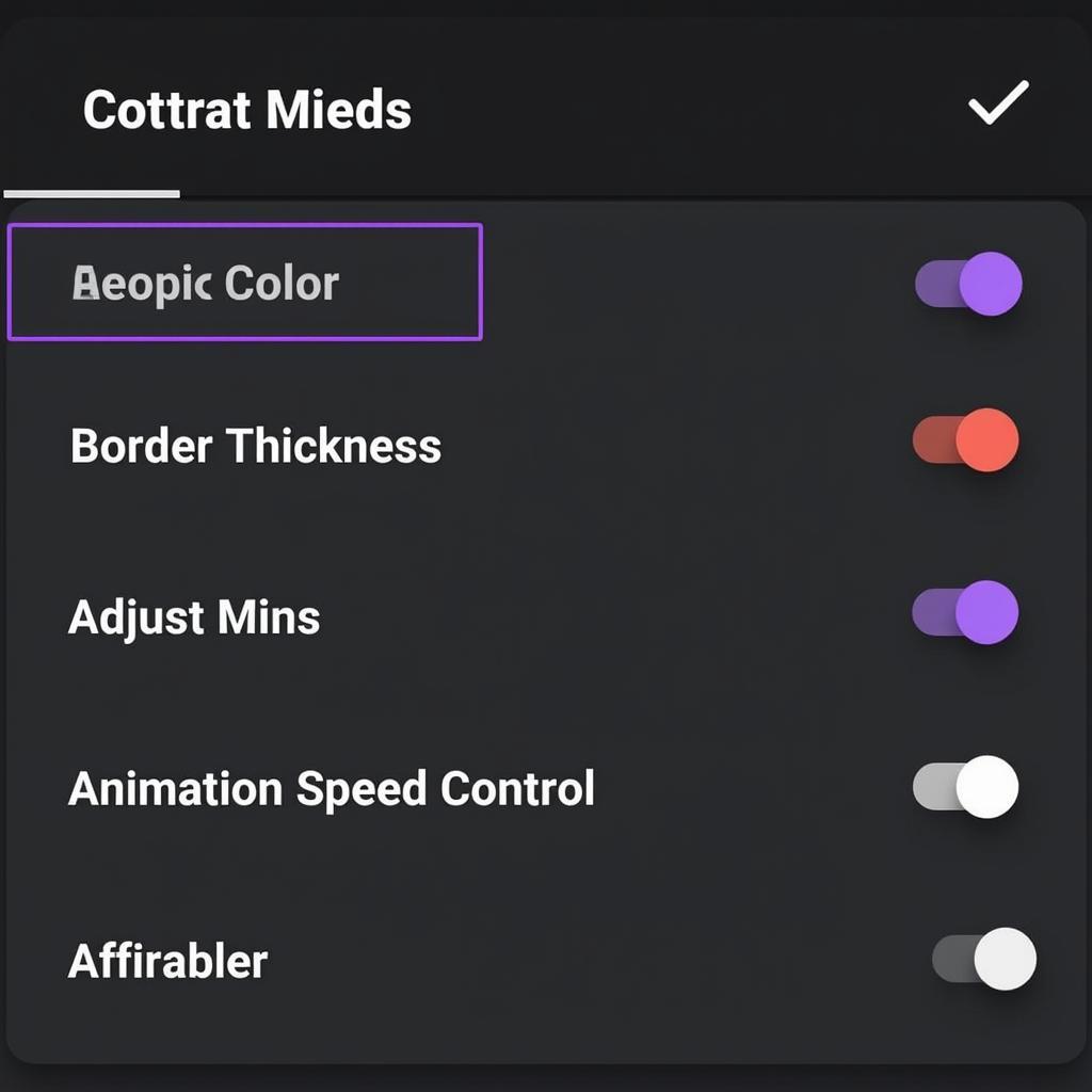 Border Light APK Customization Options