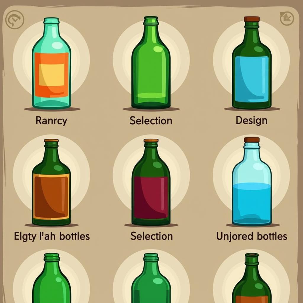 Unlocked Bottles in Bottle Flip Mod APK