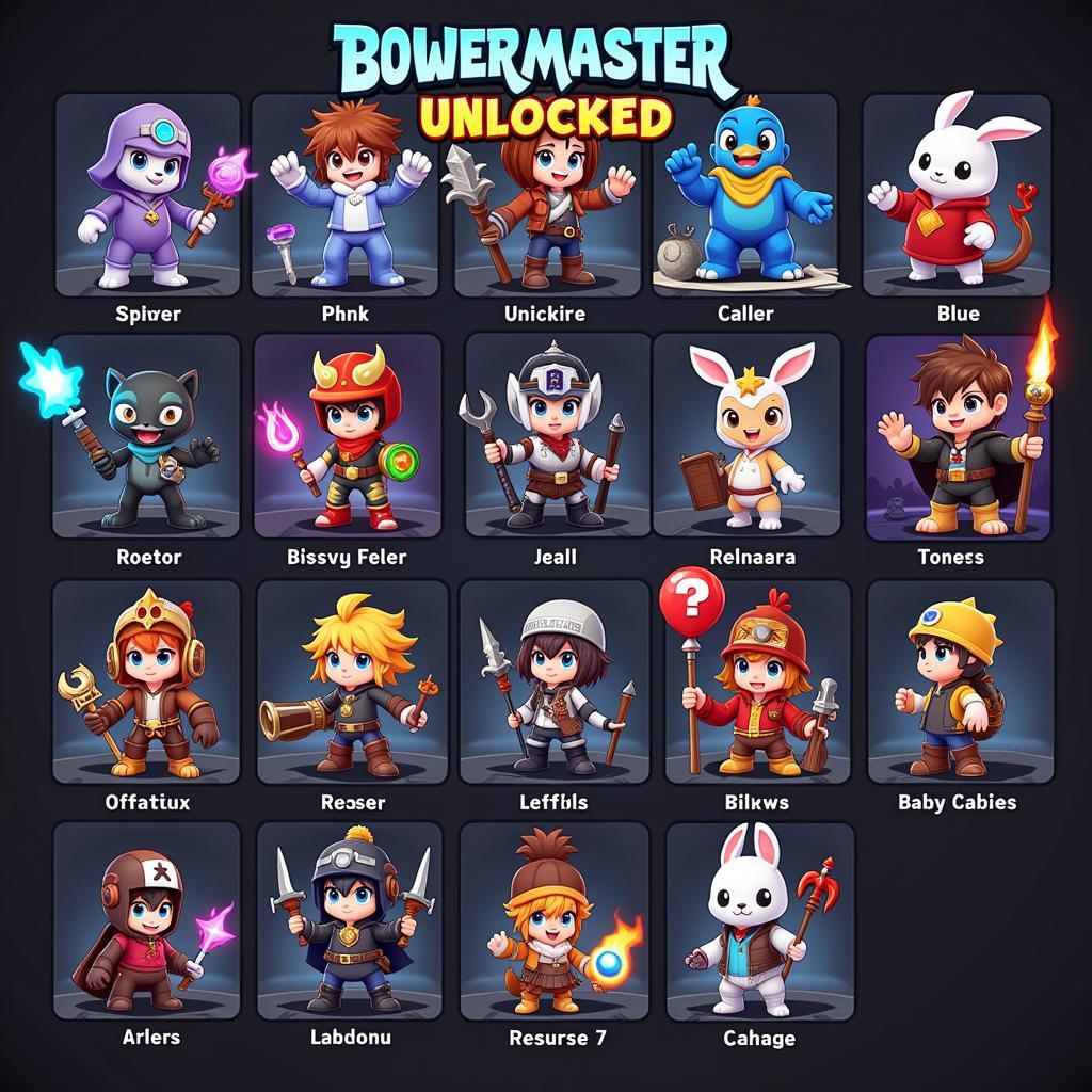 Bowermaster Hack Unlocked Characters APK Gameplay Screenshot