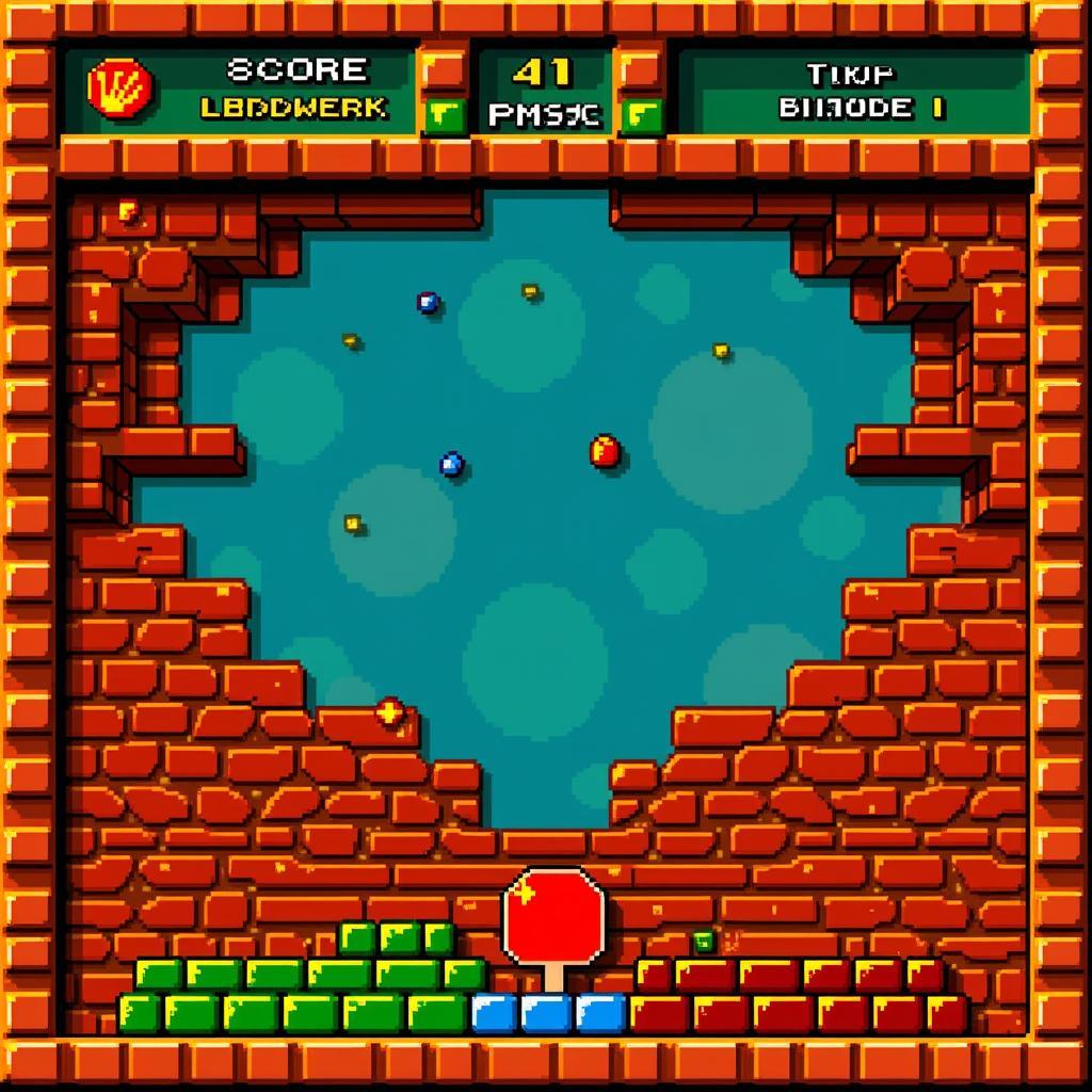 Bricks Breaker Gameplay Screenshot