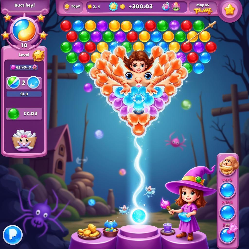 Bubble Witch Saga 2 Gameplay Screenshot