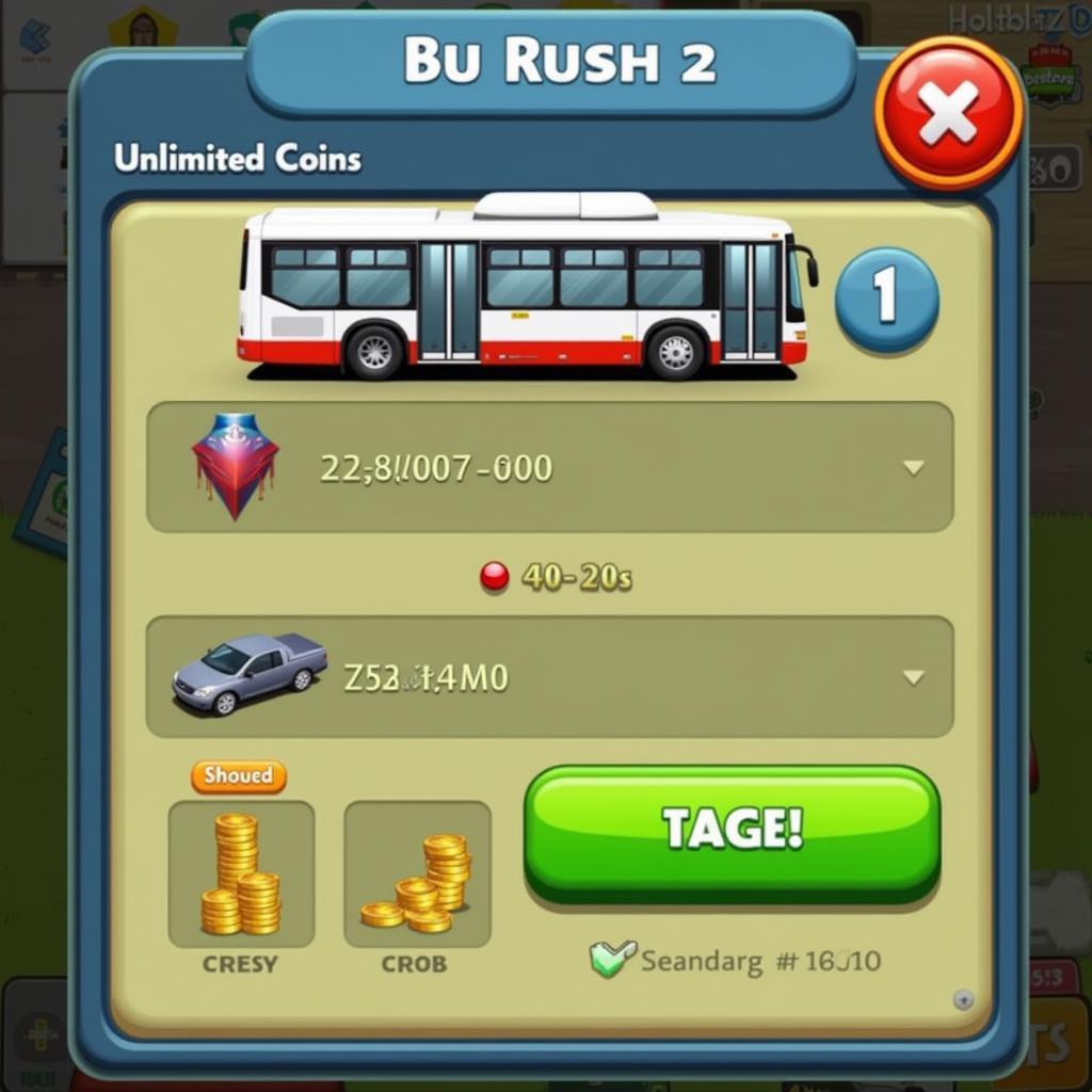 Bus Rush 2 Mod APK Unlimited Coins Screenshot