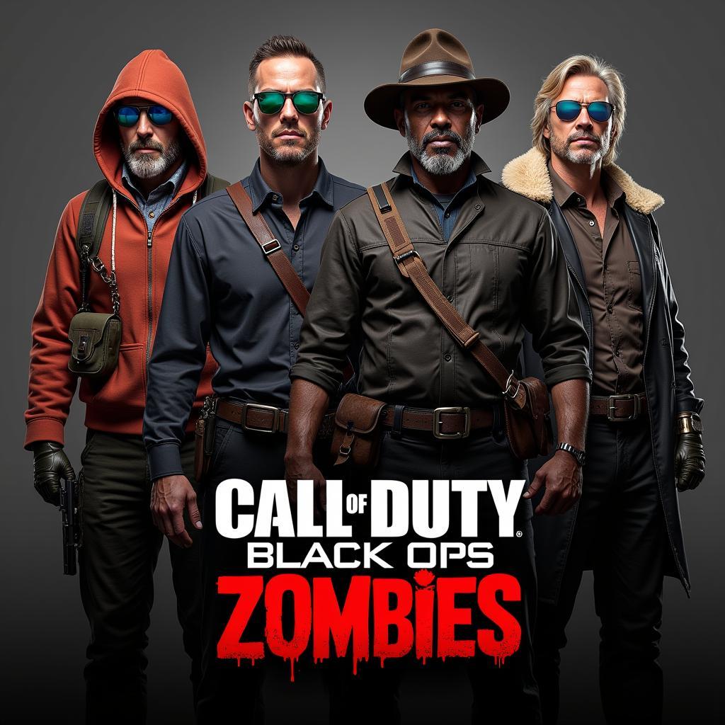 Call of Duty Black Ops Zombies characters