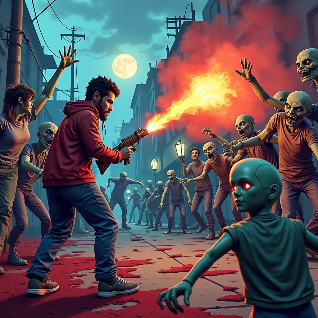 Call of Mini Zombies 2 Gameplay Screenshot