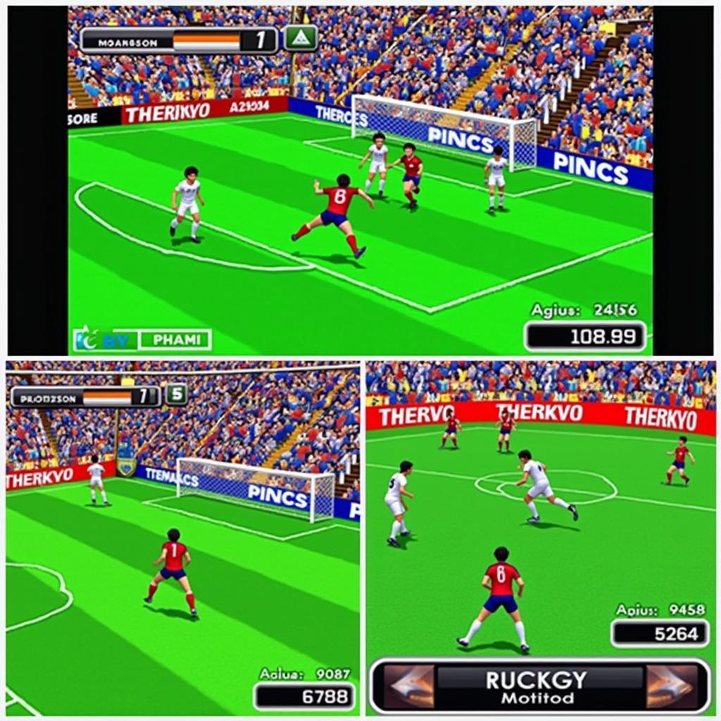 Captain Tsubasa Zero Mod BMT Gameplay Screenshot