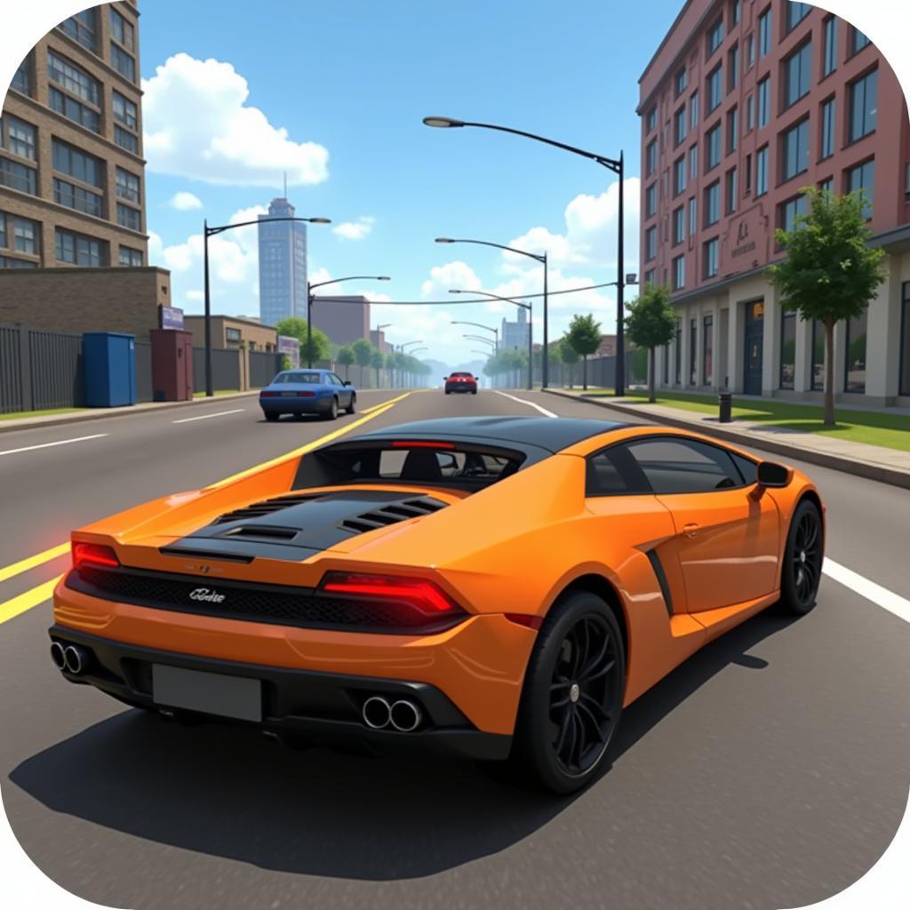 Car Simulator 2 Hack Mod APK Gameplay Screenshot