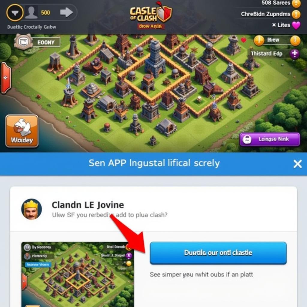 Castle Clash Hack Mod APK Free Download Homepage