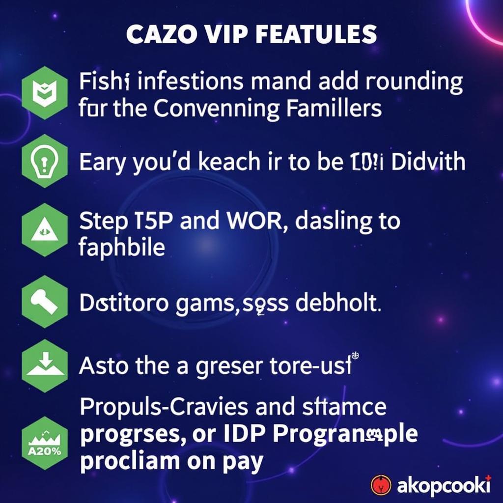 Cazo VIP APK Features