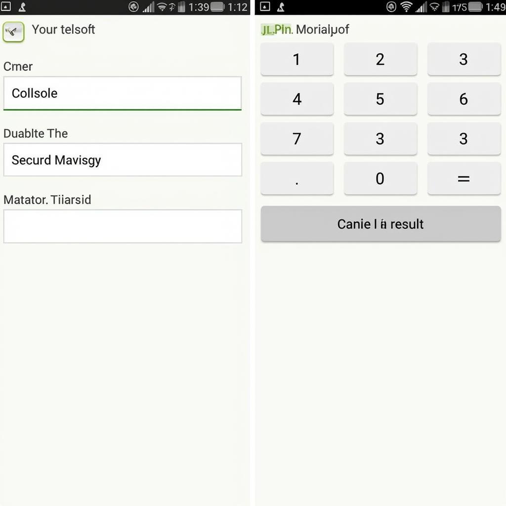 CC Calculator APK Interface