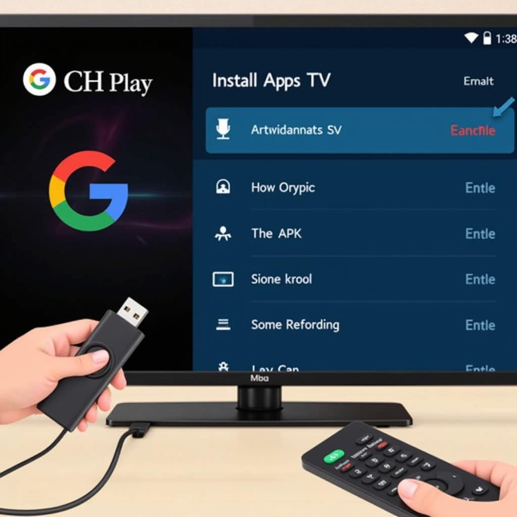 Installing CH Play APK on a Smart TV