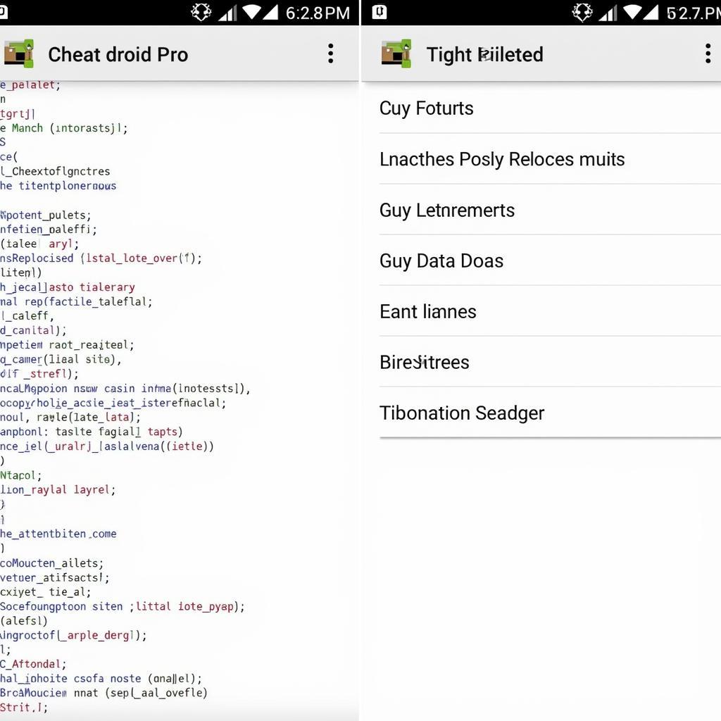 Using Cheat Droid Pro APK for app development insights