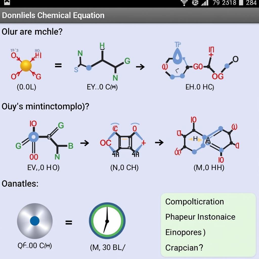 Chemical Equation Mod APK Simulation