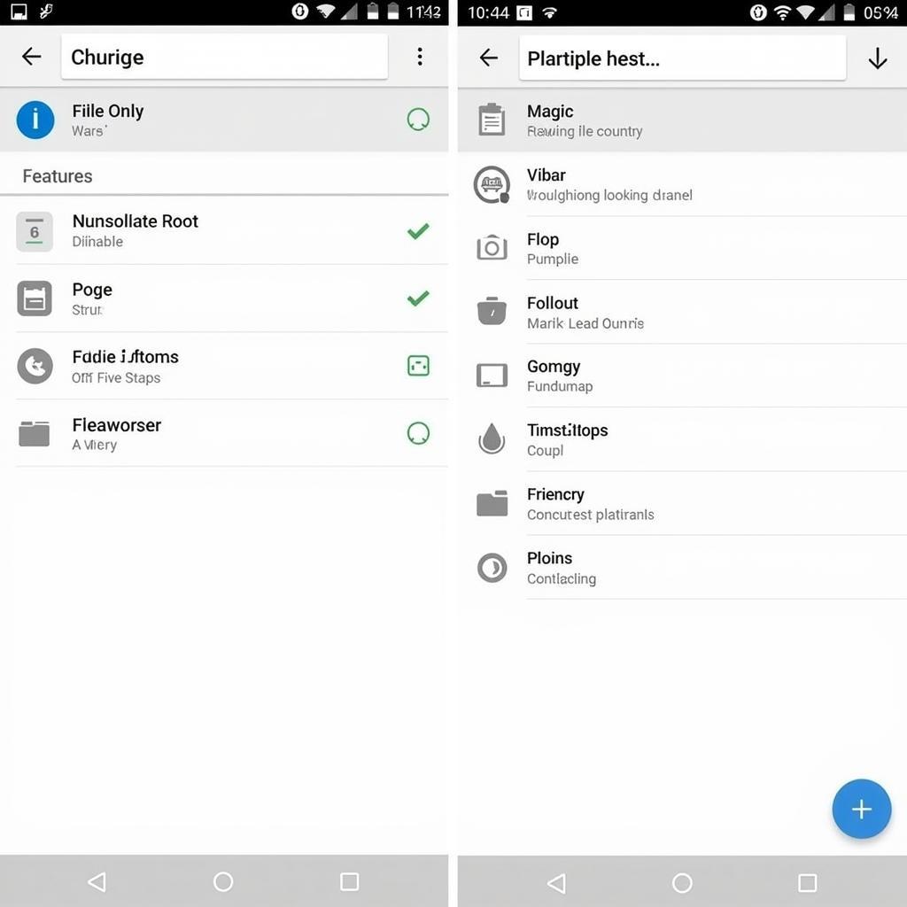 Selecting a File Manager Root Explorer APK