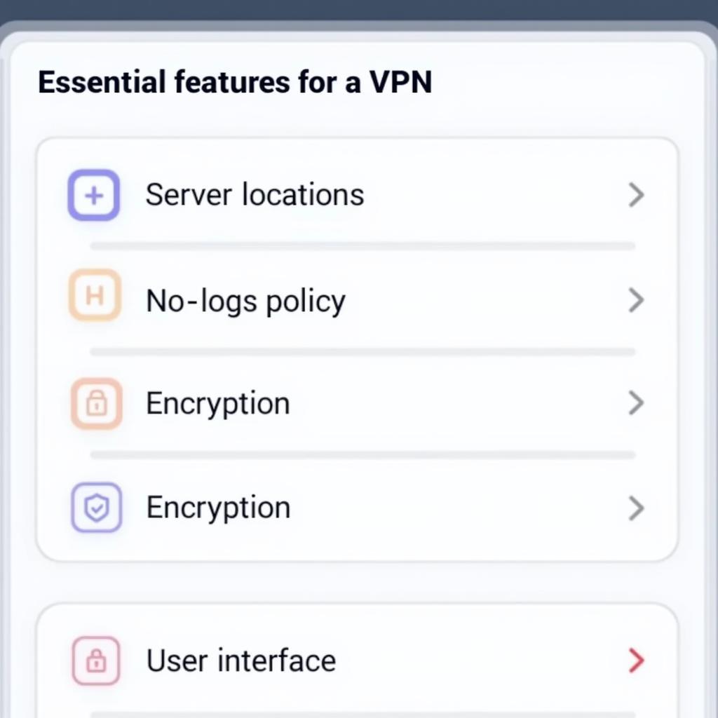 Key features to consider when choosing a VPN premium APK