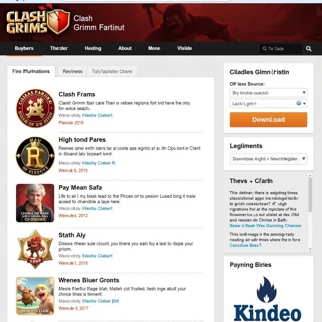 Clash Grimm APK China Download Page