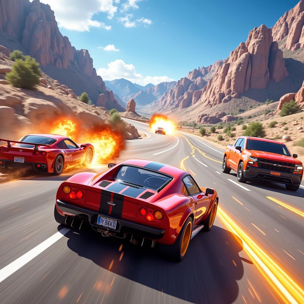 Clash of Cars Mod APK Terbaru Gameplay Screenshot