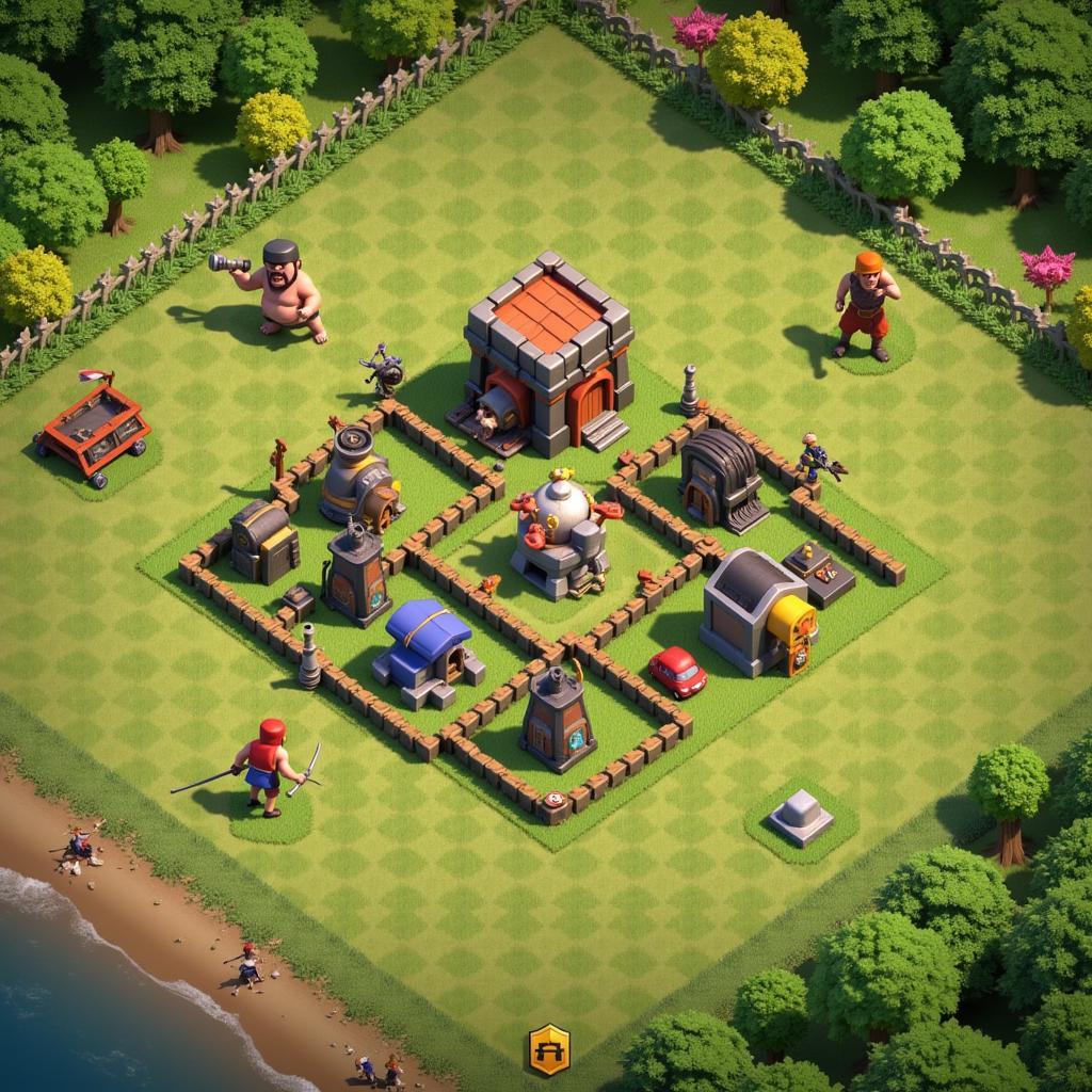 Clash of Clans Gameplay Screenshot