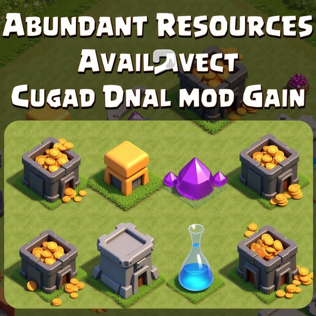 Clash of Clans Mod APK Resources